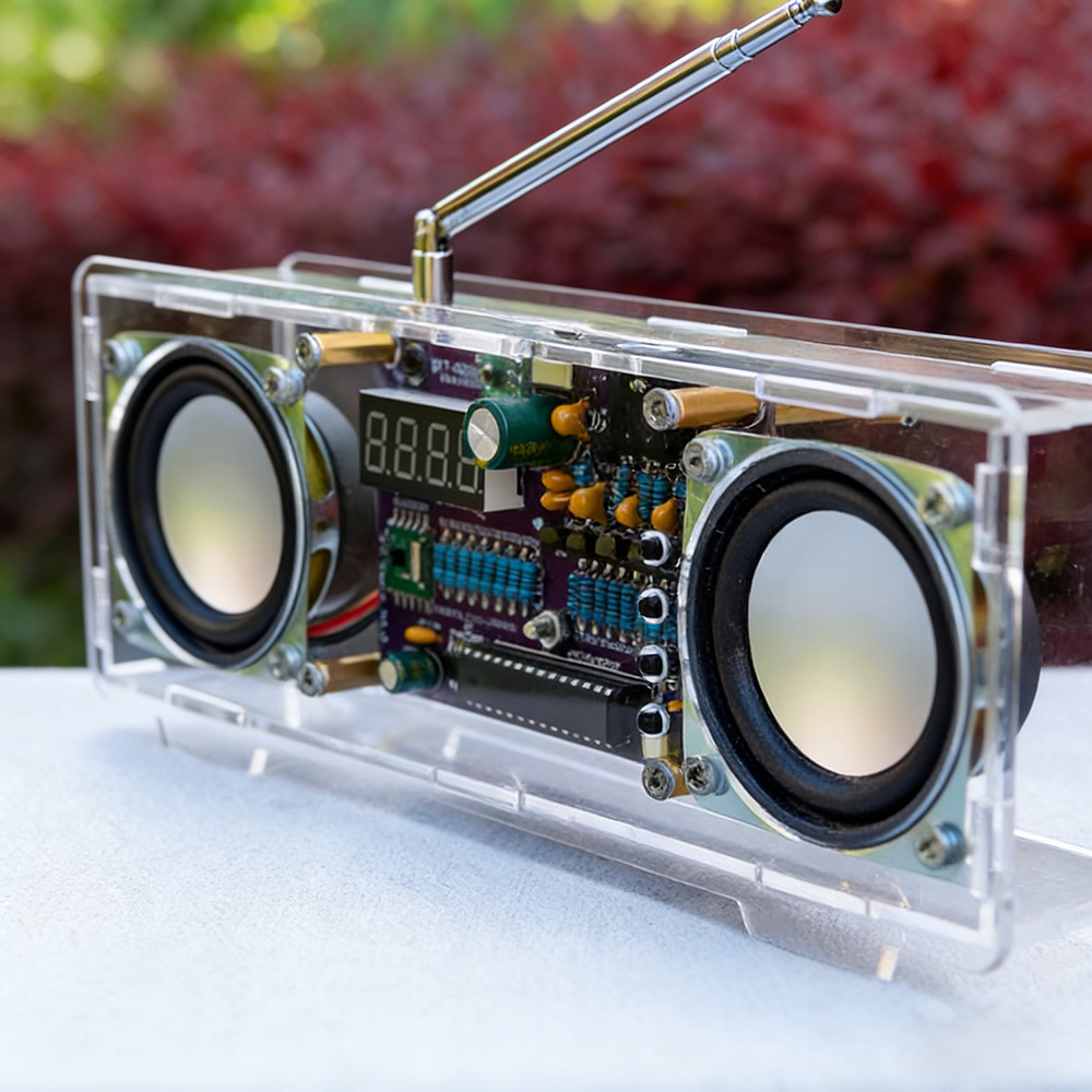 FM Radio Electronic DIY Kit 87 - Diy Electronics Youtube Channel avaliação e preço