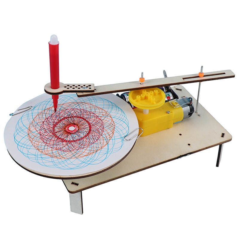 DIY Wooden Electric Plotter Dr - Diy Electronics Kits For Adults avaliação e preço