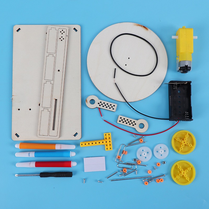 DIY Wooden Electric Plotter Dr - Diy Electronics Kits For Adults avaliação e preço