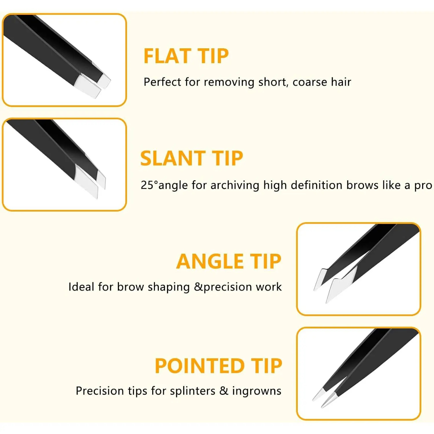 4Pcs Precision Tweezers Set, P - Diy Electronics Repair avaliação e preço