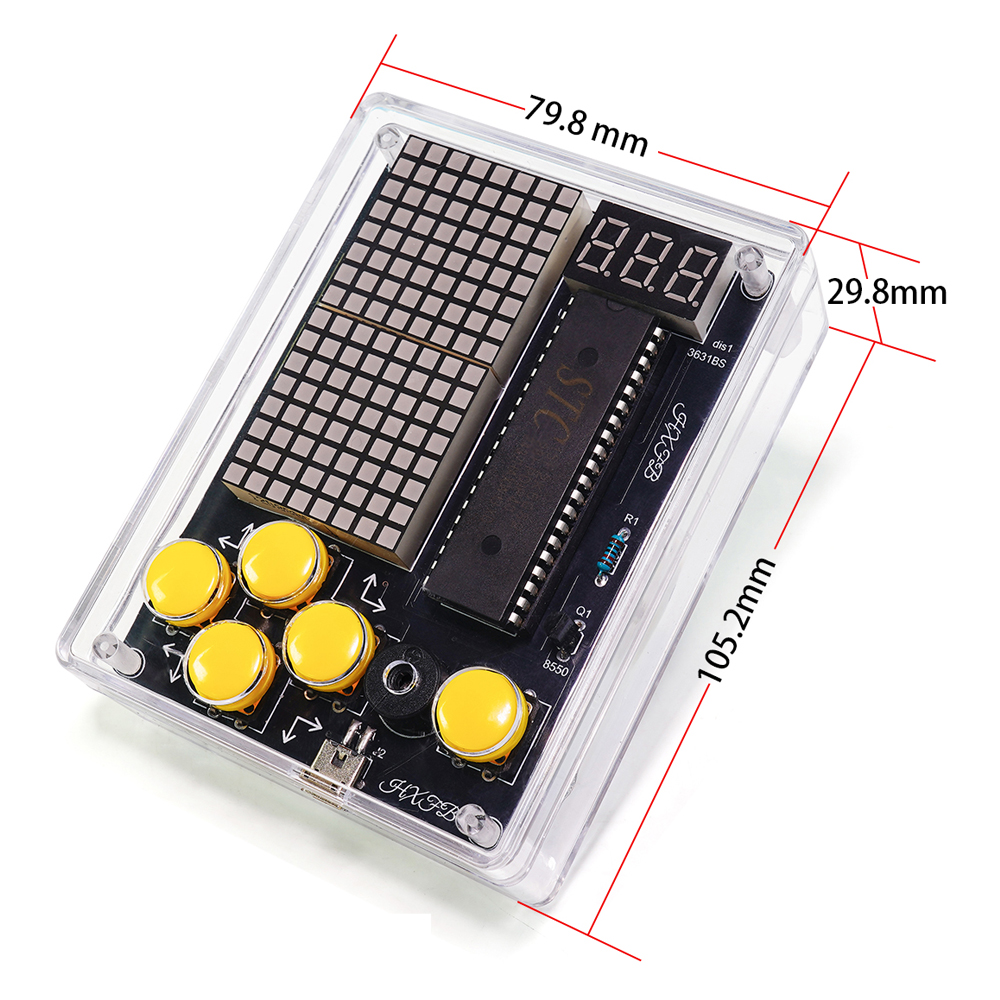 DIY Upgraded Pixel Game Consol - Diy Electronics Youtube avaliação e preço