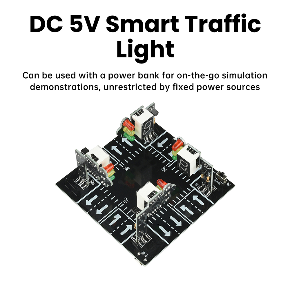 Traffic Light Simulator Kit wi - Diy Electronics Kits For Adults avaliação e preço
