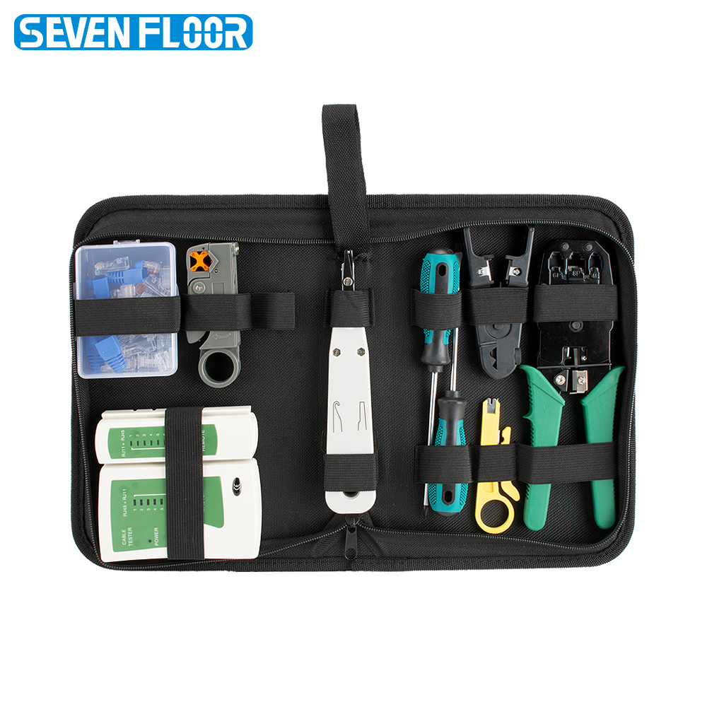 RJ45 Crimping Tool 8P6P4P Netw - Wire Stripper Cutter avaliação e preço