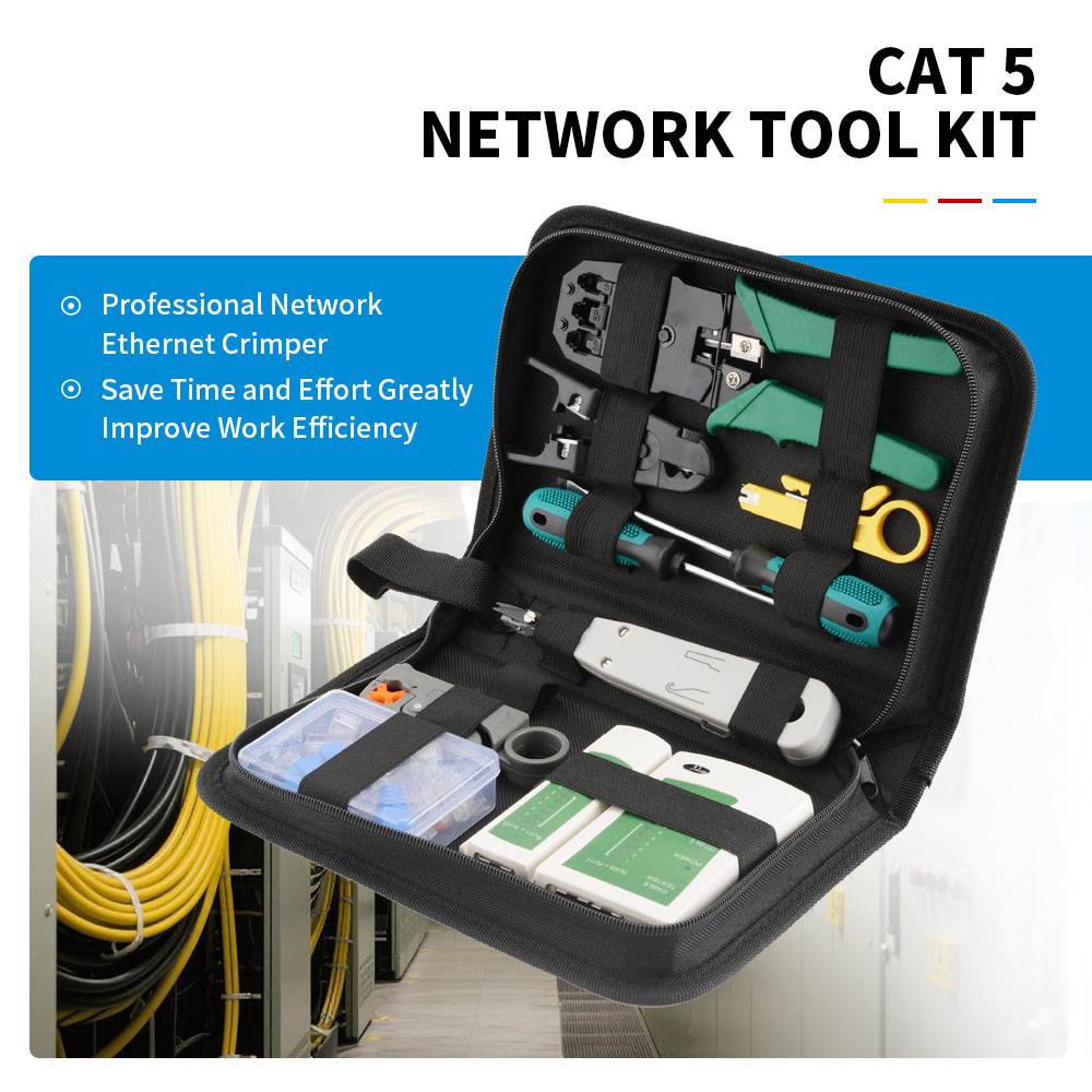 RJ45 Crimping Tool 8P6P4P Netw - Wire Stripper Cutter avaliação e preço