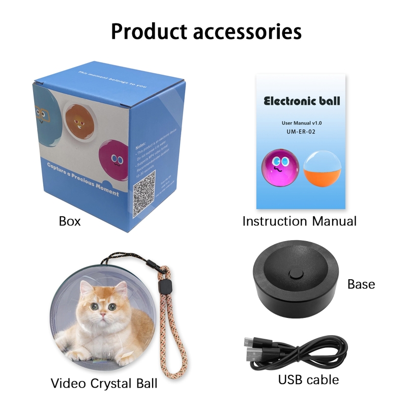 Wifi 3D Crystal Ball Customize - Diy Electronics Videos avaliação e preço