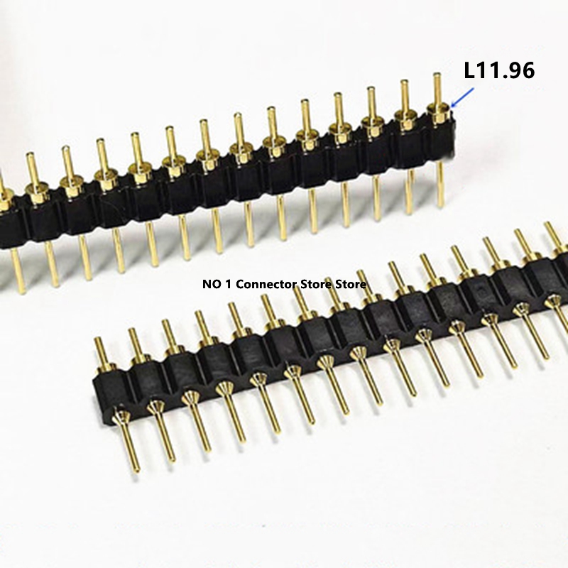 1PCS 2.54mm Pitch Round Hole M - Male Female Header Pin avaliação e preço