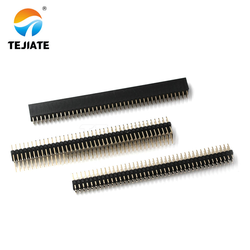 1PCS 2.54 3*40 Three Row Male  - Male Female Header Pin avaliação e preço