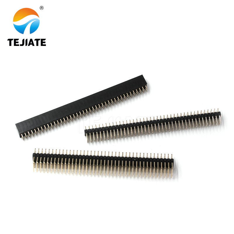 1PCS 2.54 3*40 Three Row Male  - Male Female Header Pin avaliação e preço