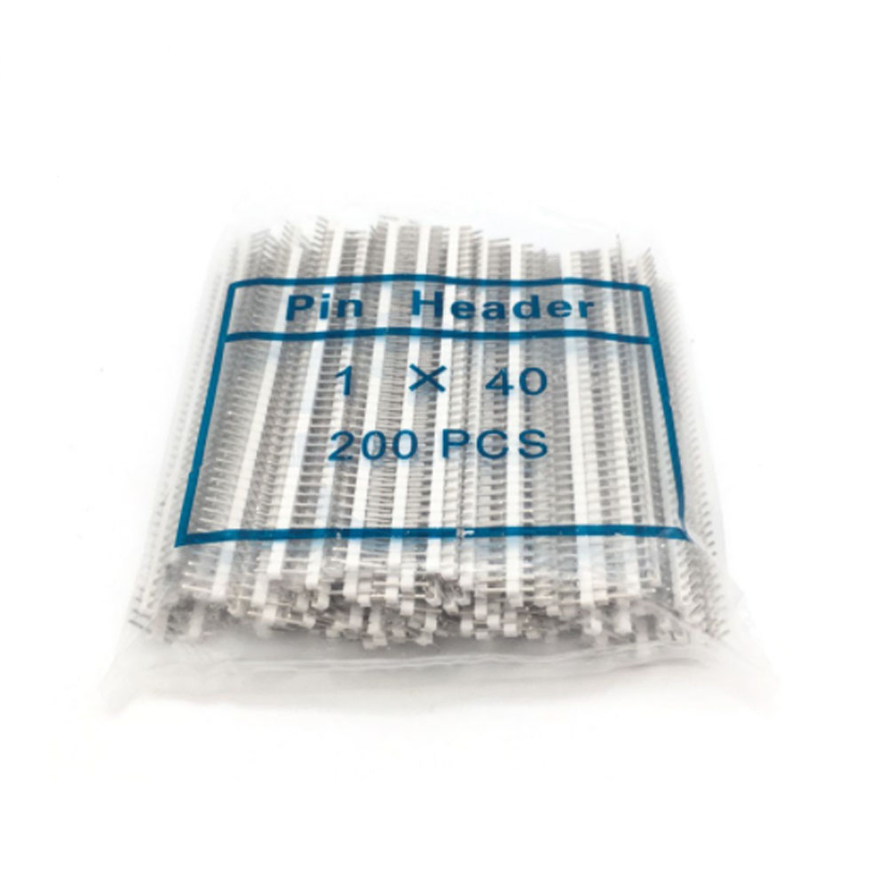 200pcs 1X40 Pin MALE Single Wi - Male Female Header Pin avaliação e preço