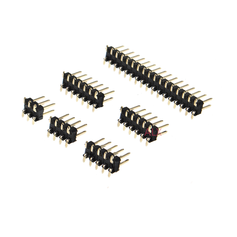 10PCS SMD SMT 2*2/3/4/5/6/7/8/ - Male Female Header Pin avaliação e preço