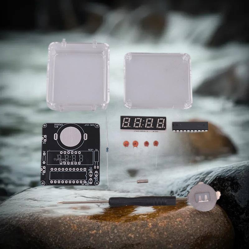 1Set DIY Electronic Watch Kit  - Diy Electronics Youtube avaliação e preço