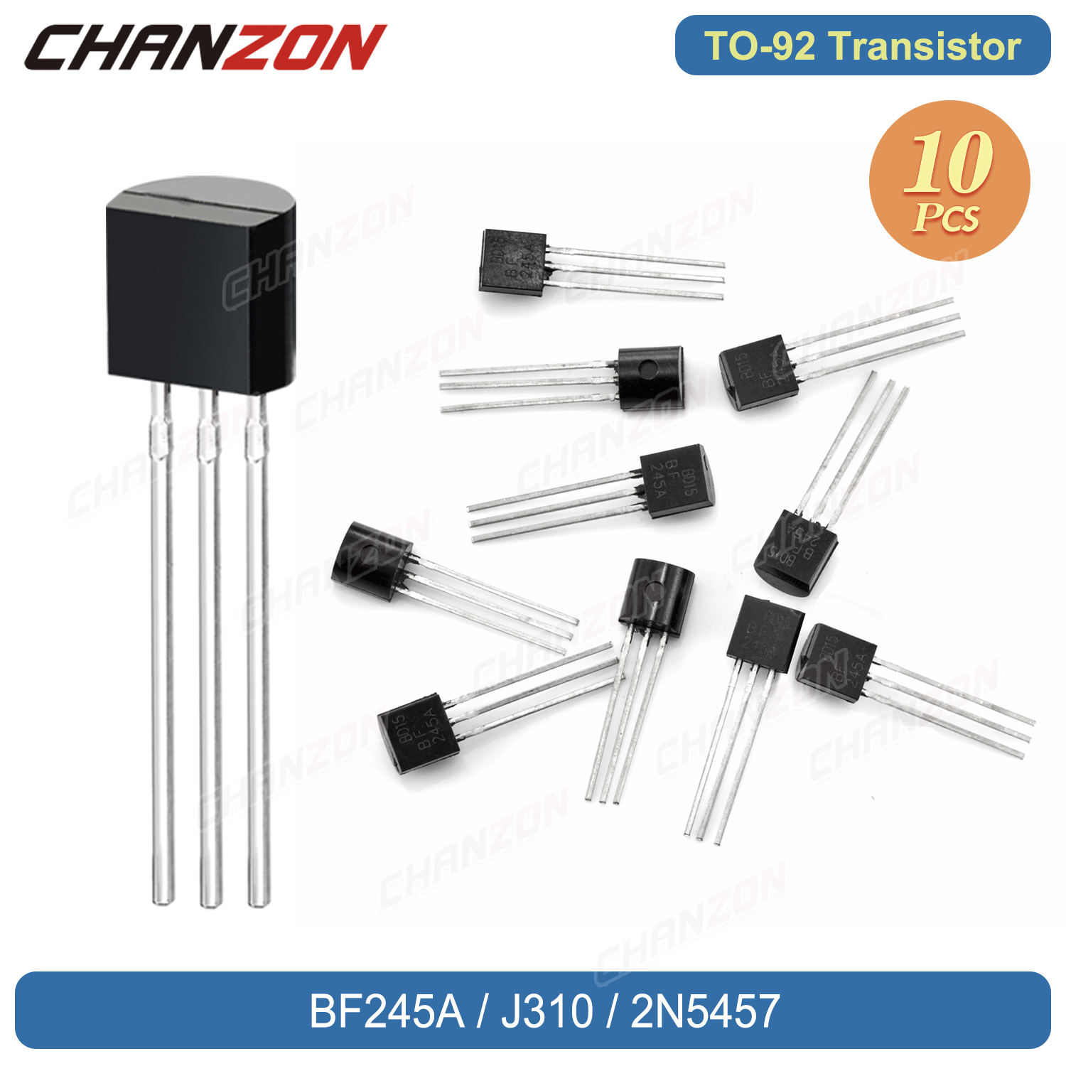 10Pcs  F245A J310 2N5457 TO-92 - Diy Electronics Youtube Channel avaliação e preço