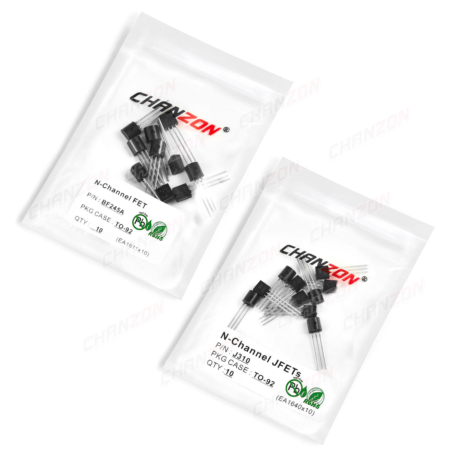 10Pcs  F245A J310 2N5457 TO-92 - Diy Electronics Youtube Channel avaliação e preço