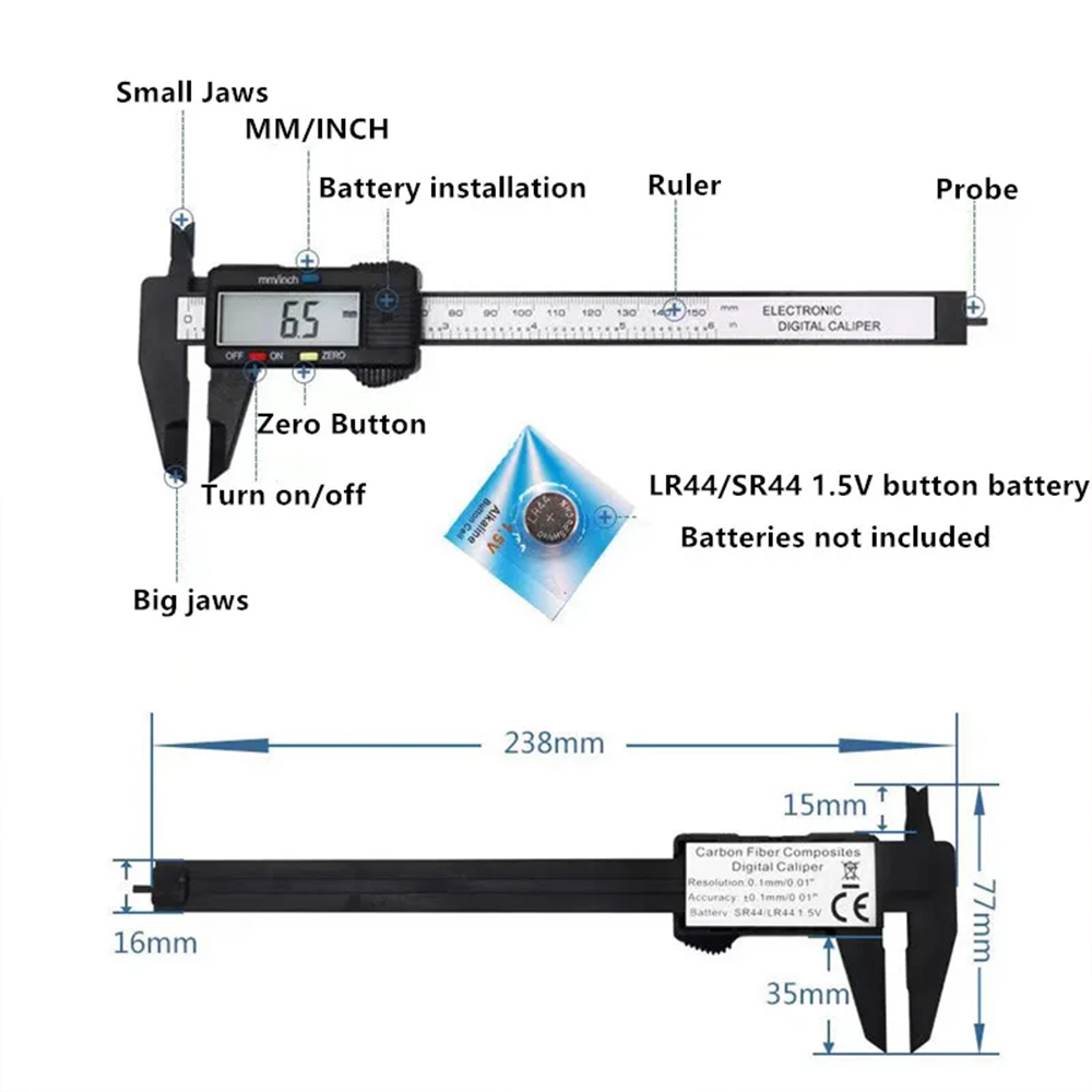 100mm 150mm Watch Electronic D - Diy Electronics Repair avaliação e preço