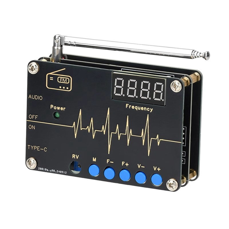 A73E-RDA5807M FM Radio DIY Kit - Diy Electronics Youtube avaliação e preço