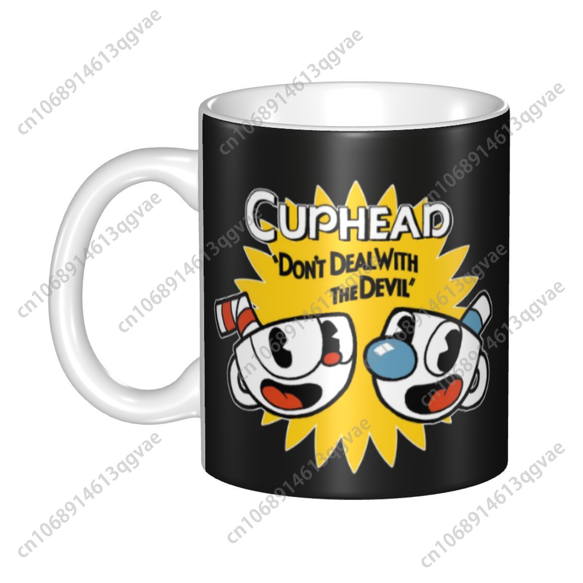 CupHead And Mug Man Coffee Mug - Diy Electronics Videos avaliação e preço
