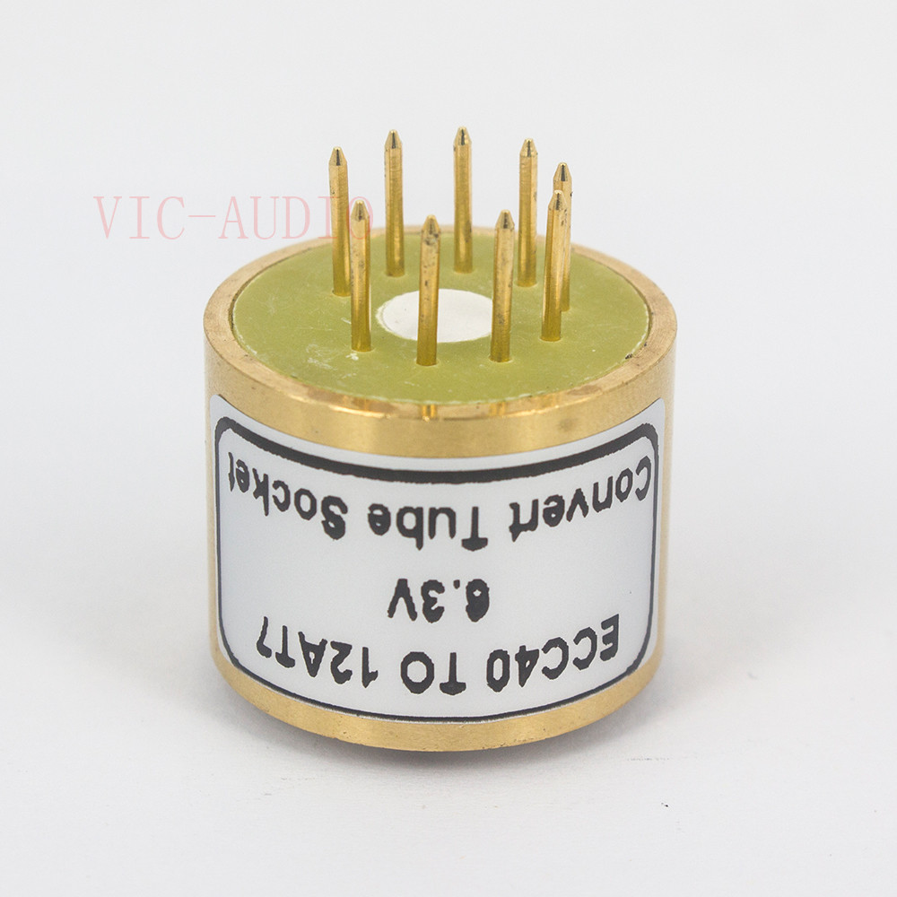 1PC 8Pin TO 9Pin Tube Socket E - Diy Electronics Youtube avaliação e preço