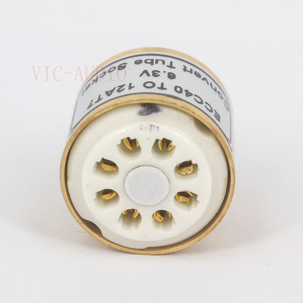 1PC 8Pin TO 9Pin Tube Socket E - Diy Electronics Youtube avaliação e preço