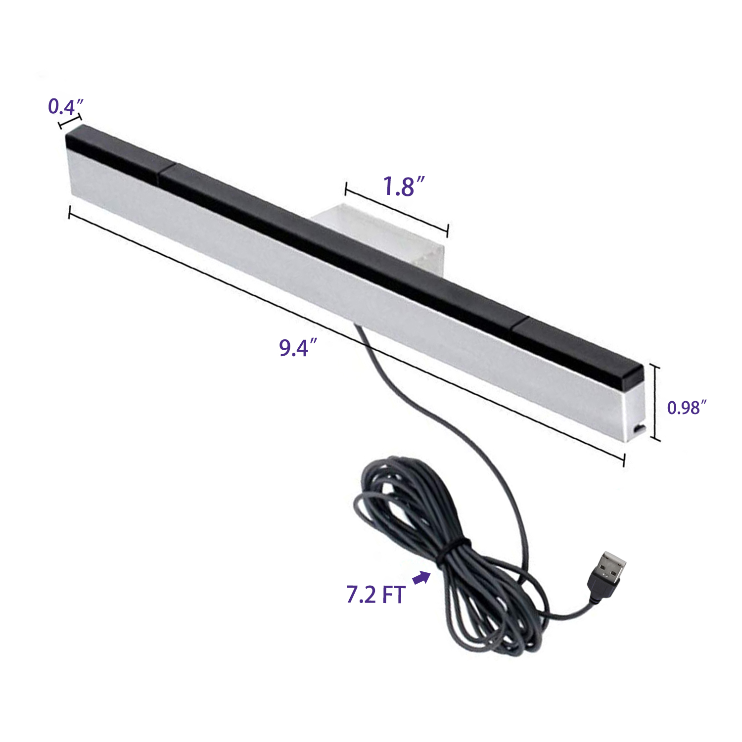 ZUIDID For Wii Sensor Bar, Rep - Ir Infrared Receiver avaliação e preço