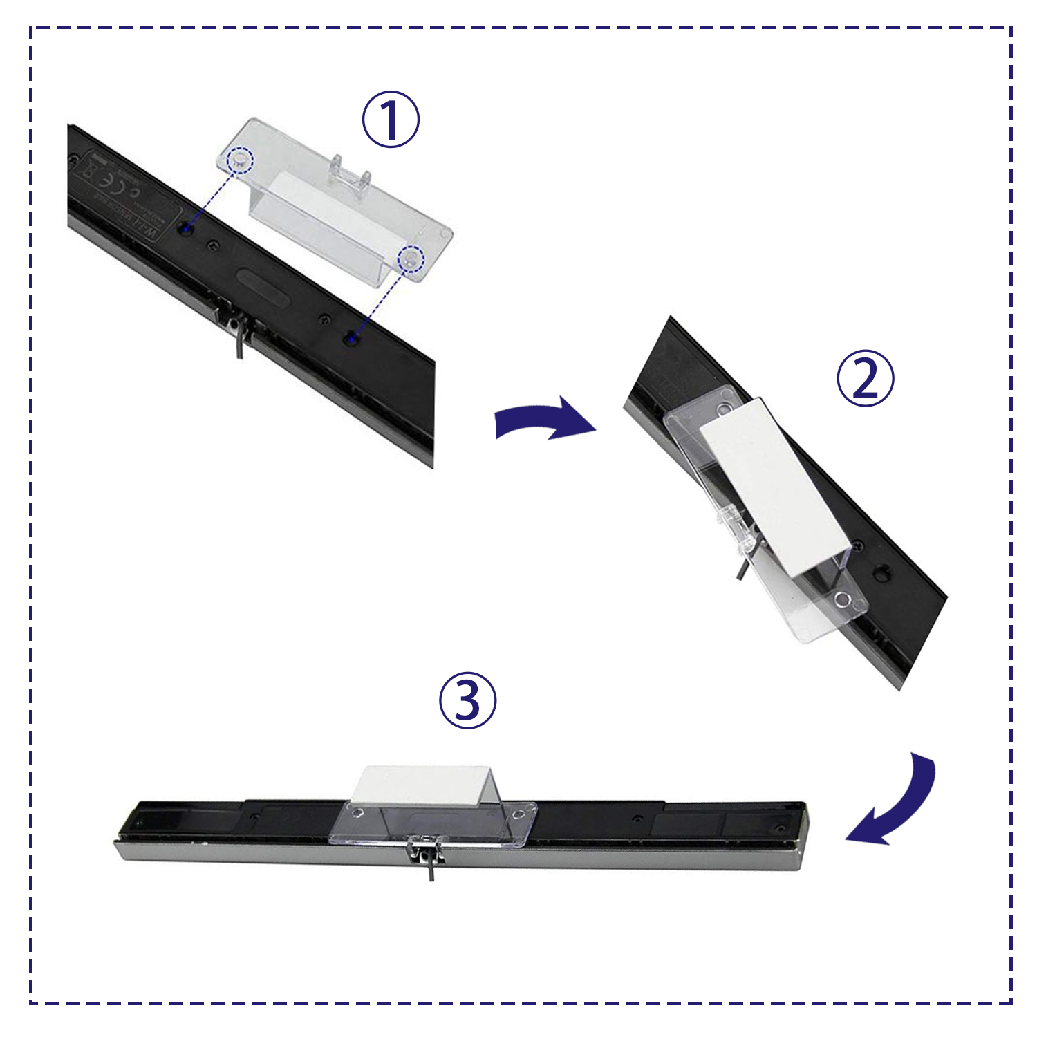ZUIDID For Wii Sensor Bar, Rep - Ir Infrared Receiver avaliação e preço