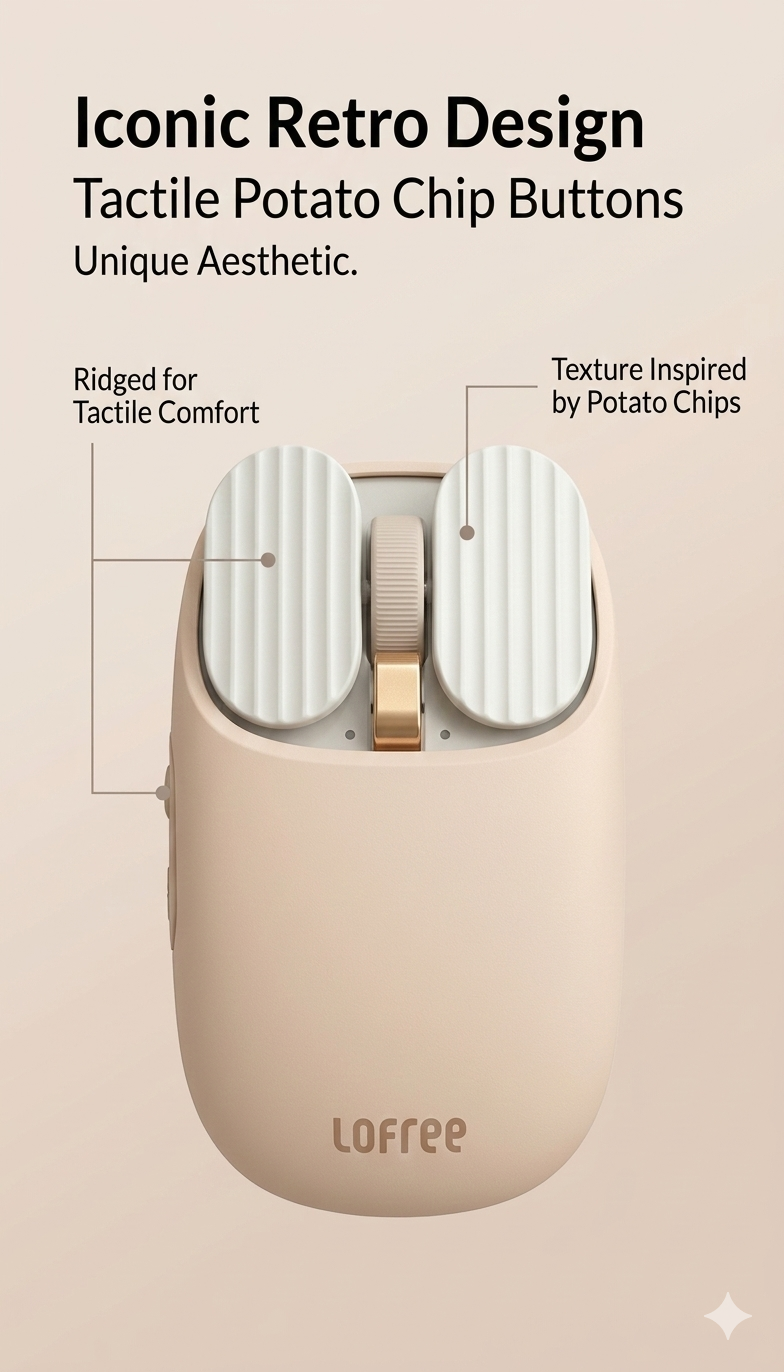 Lofree MAUS Bluetooth Wireless - Diy Mouse Electronics avaliação e preço