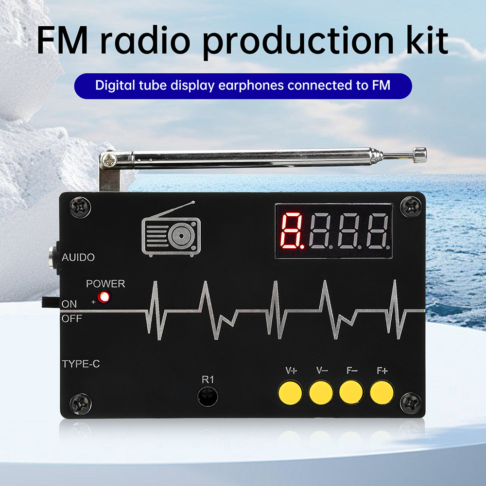 DIY RDA5807M Radio Kit 87-108M - Diy Electronics Youtube avaliação e preço