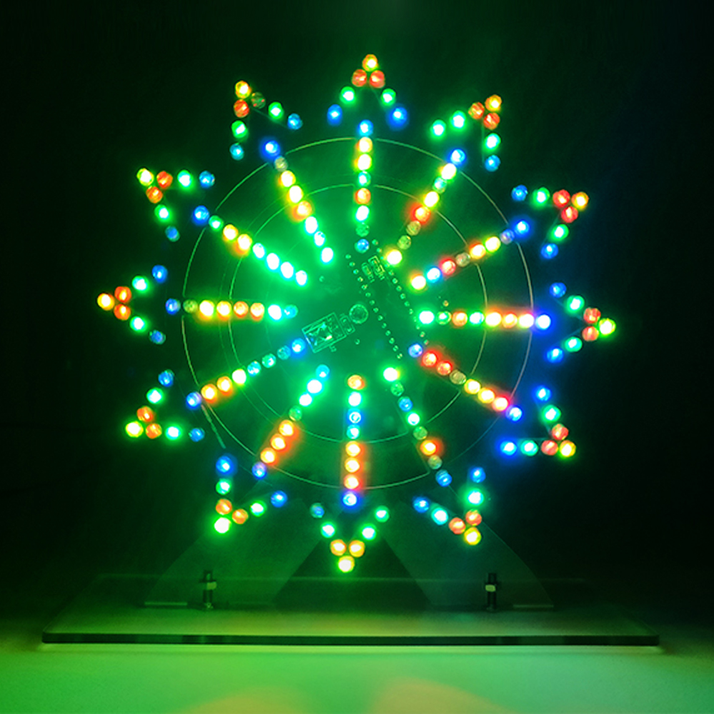 DIY electronic kit LED rotatin - Diy Electronics India avaliação e preço